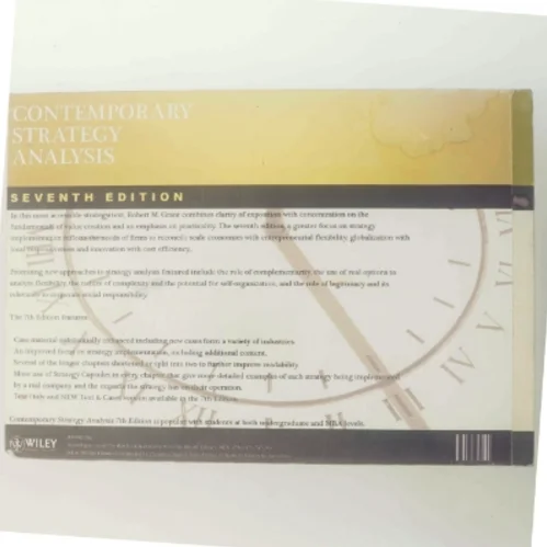 Contemporary Strategy Analysis af Robert M. Grant (Bog)