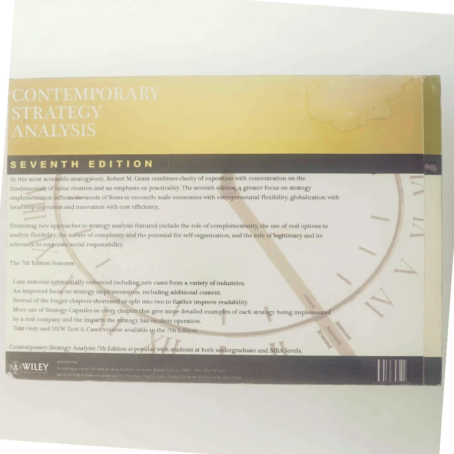 Contemporary Strategy Analysis af Robert M. Grant (Bog)