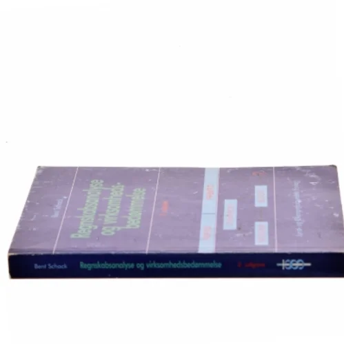 Regnskabsanalyse og virksomhedsbedømmelse af Bent Schack (Bog)