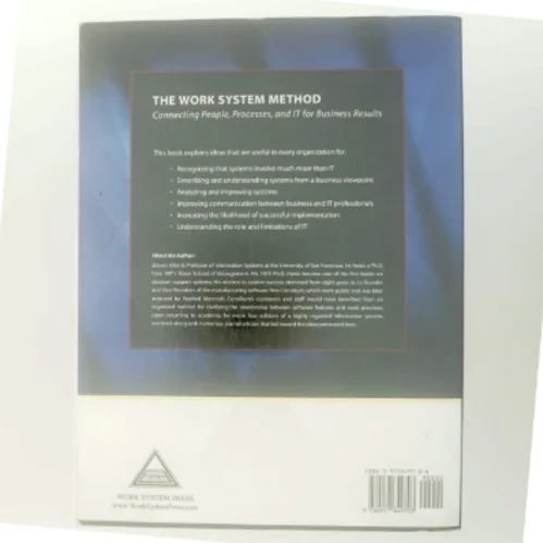 The work system method : connecting people, processes and IT for business results af Steven Alter (Bog)