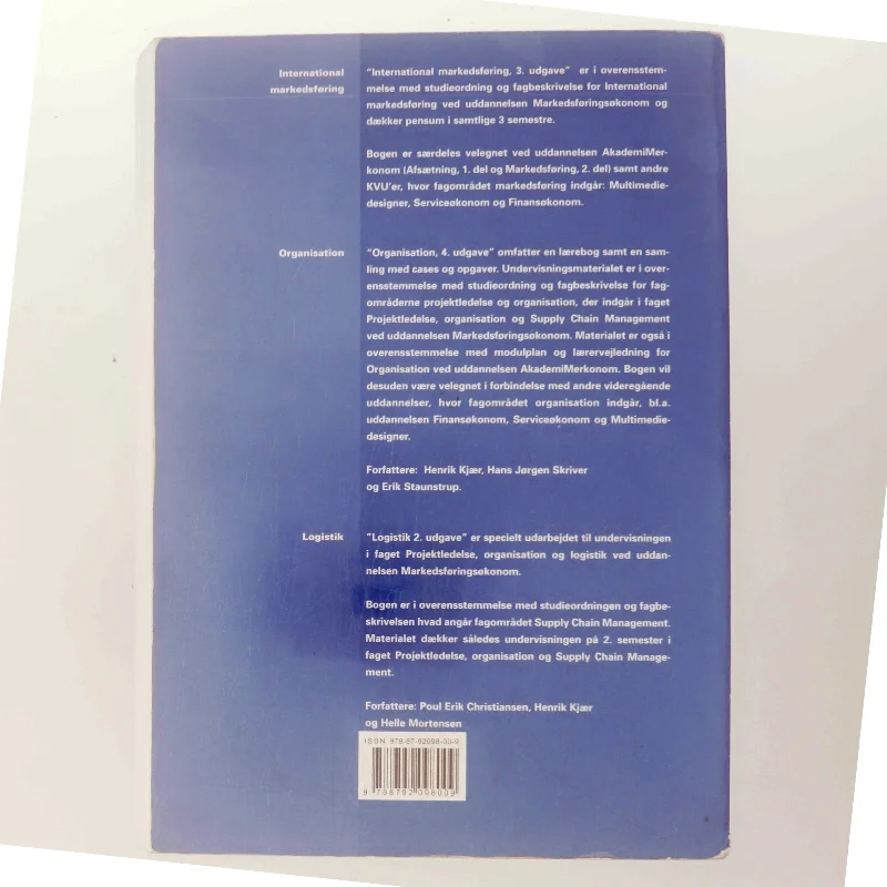 International markedsføring af Finn Rolighed Andersen (Bog)