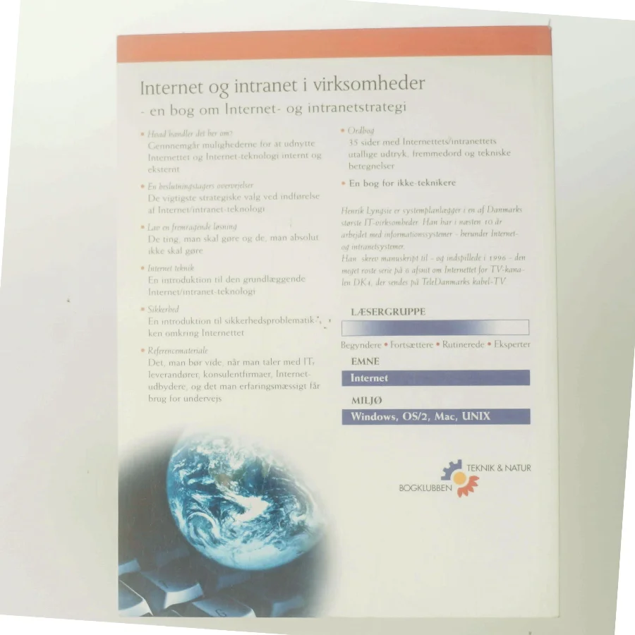 Internet og intranet i virksomheder af Henrik Lyngsie (Bog)