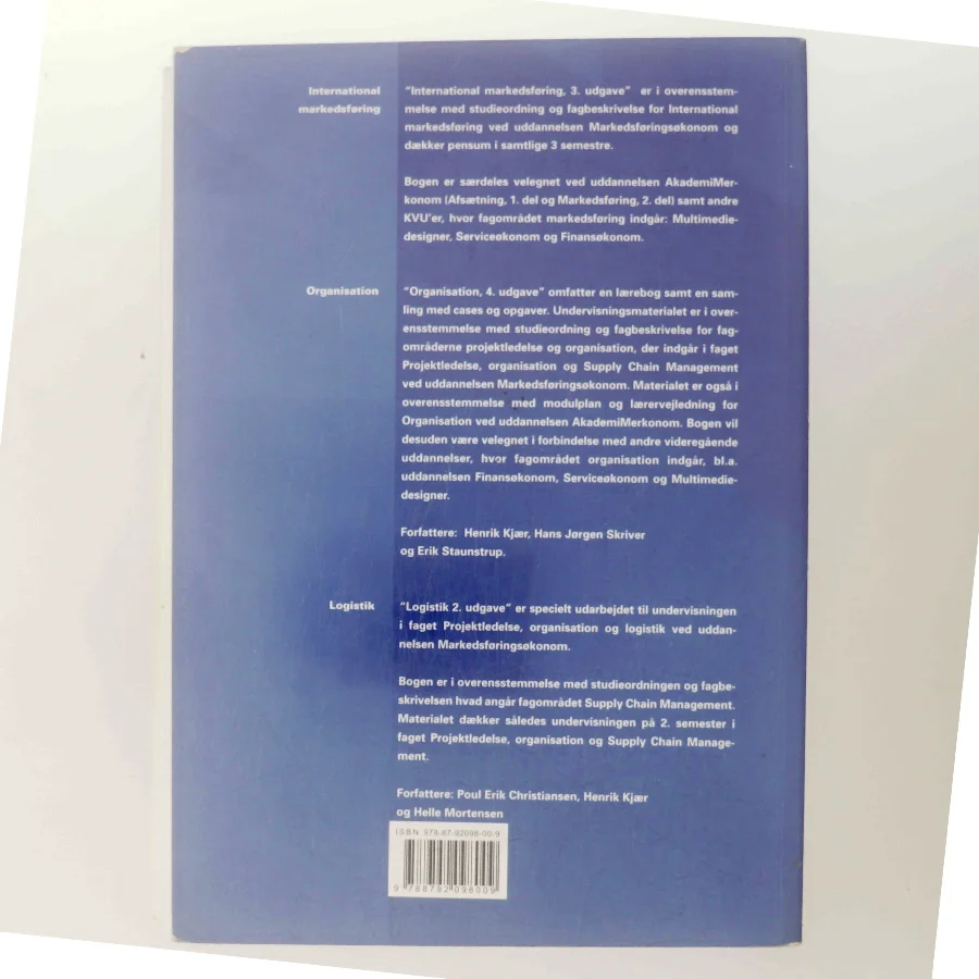 International markedsføring af Finn Rolighed Andersen (Bog)