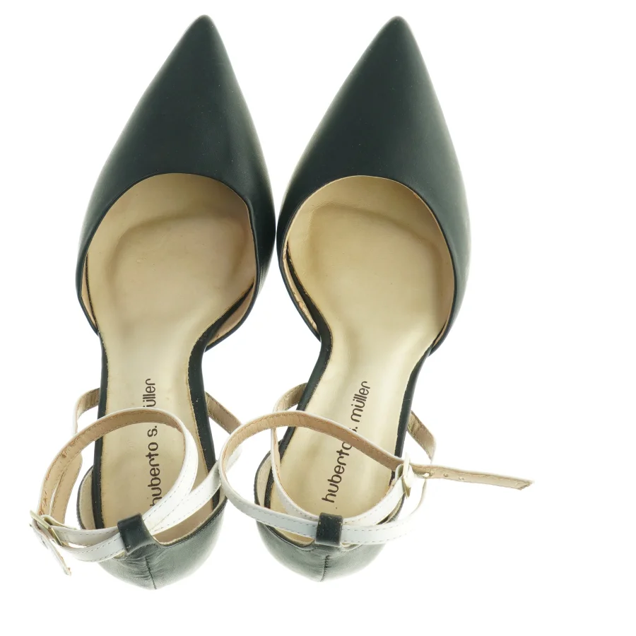 Huberto s. Müller stiletter med ankelrem (str. Otteogtredve)