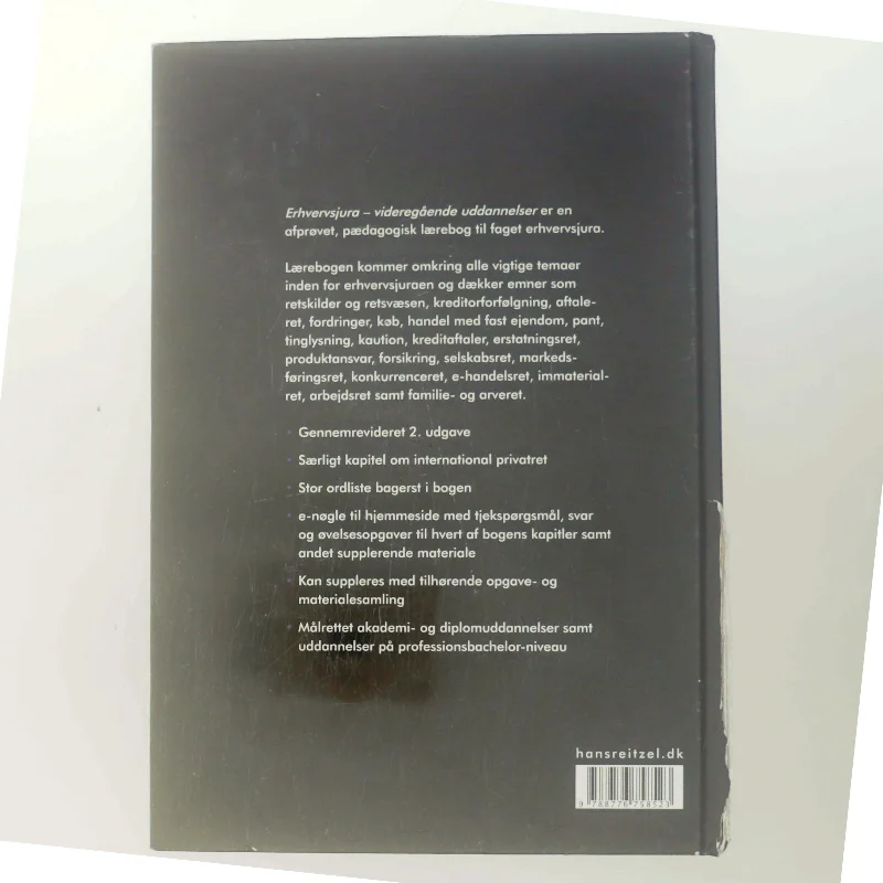 Erhvervsjura : videregående uddannelser af Lene Mandøe (Bog)