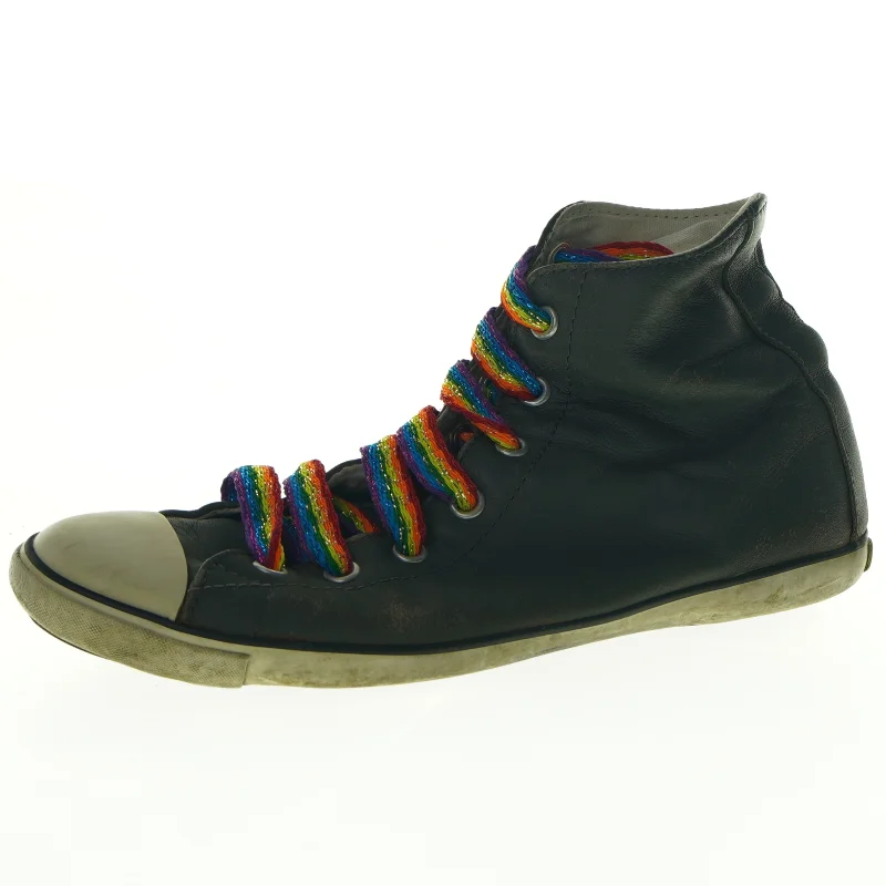 Converse sneakers med regnbuefarvede snørebånd fra Converse (str. 5,5)