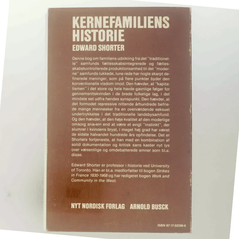 Kernefamiliens historie af Edward Shorter (Bog)