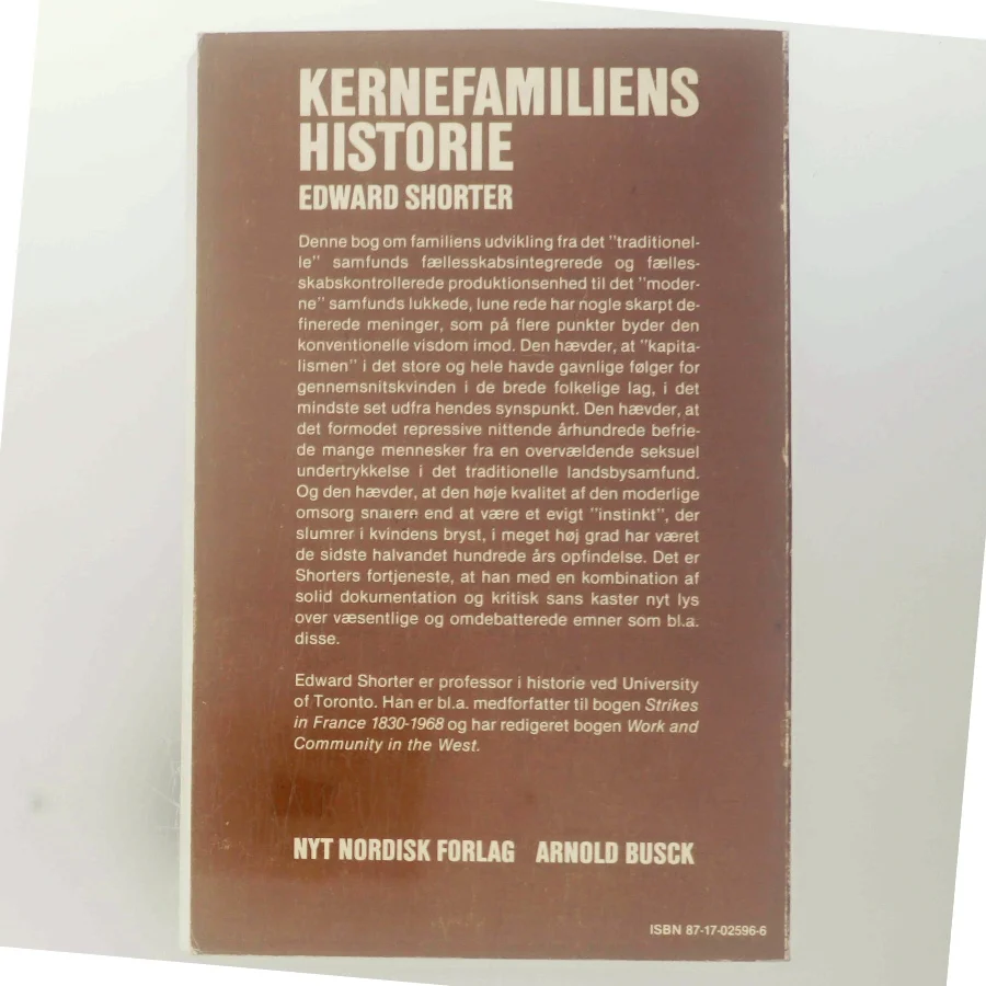 Kernefamiliens historie af Edward Shorter (Bog)