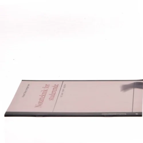 Notatteknik for studerende : lyt, læs - notér - og skriv af Peter Stray Jørgensen (Bog)