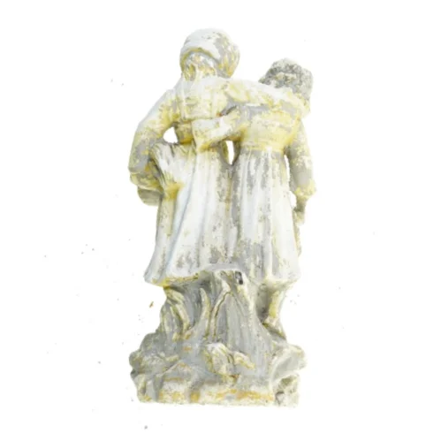 gammel statue (str. 42 x 20 cm)