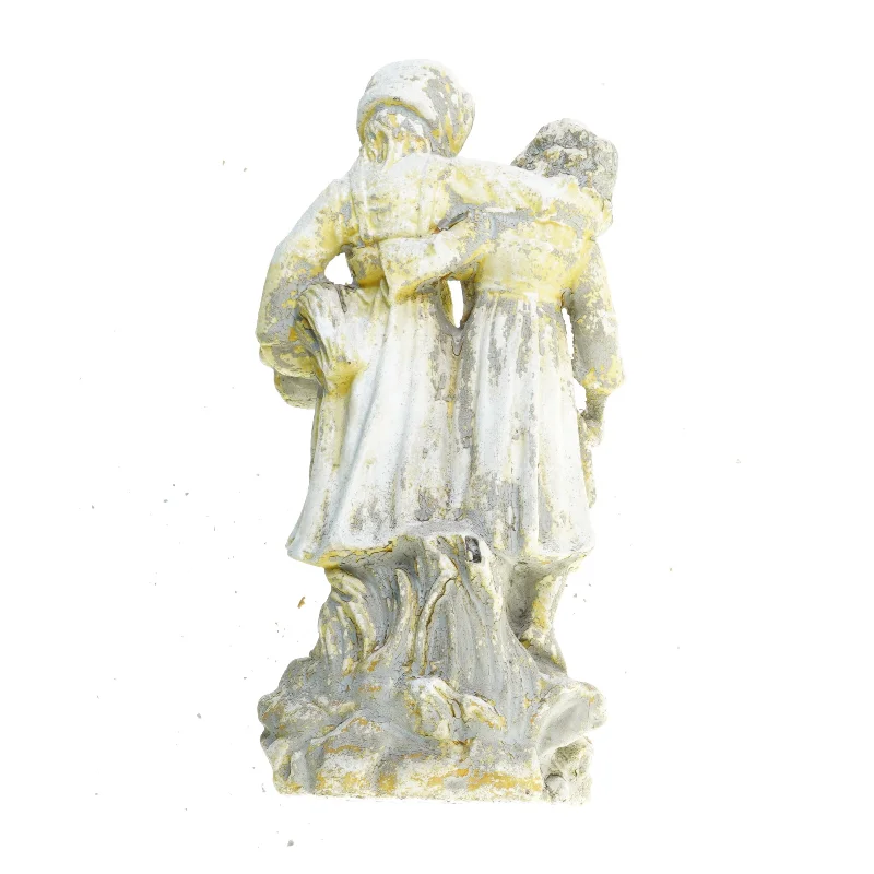 gammel statue (str. 42 x 20 cm)