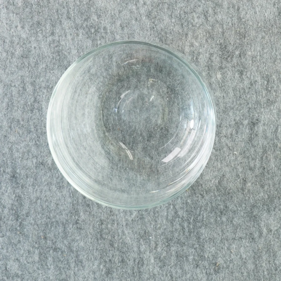 Glas skål (str. 15 x 12 cm)