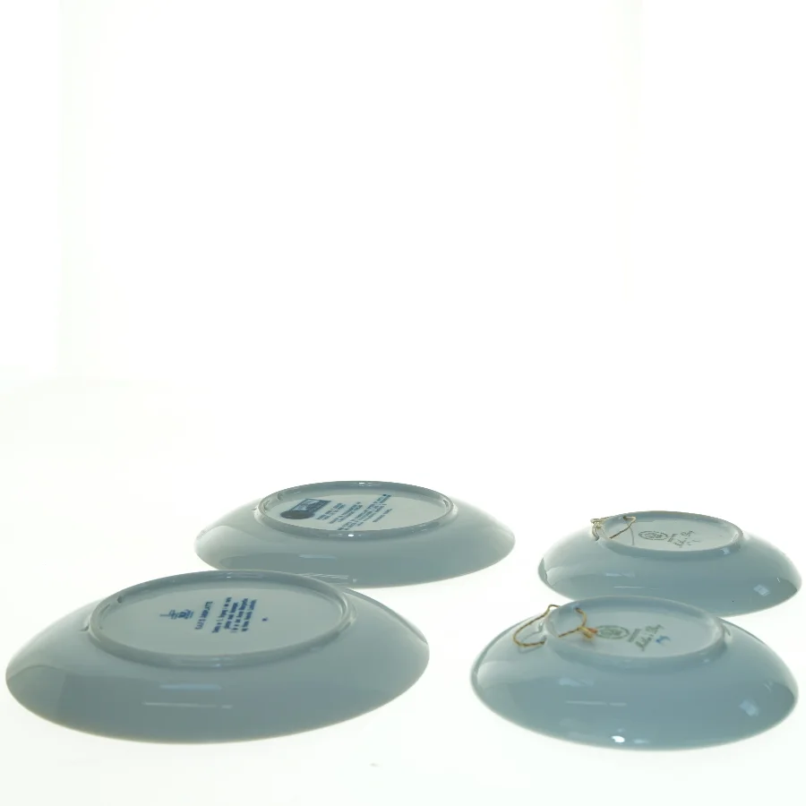 Platter (4 stk) fra Bl.a. Bing & Grøndahl (str. 19 cm og 15 cm)