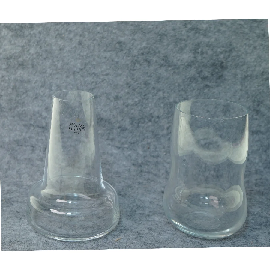 Glas fra Holmegaard (str. 11 x 6 cm 12 x 8 cm)