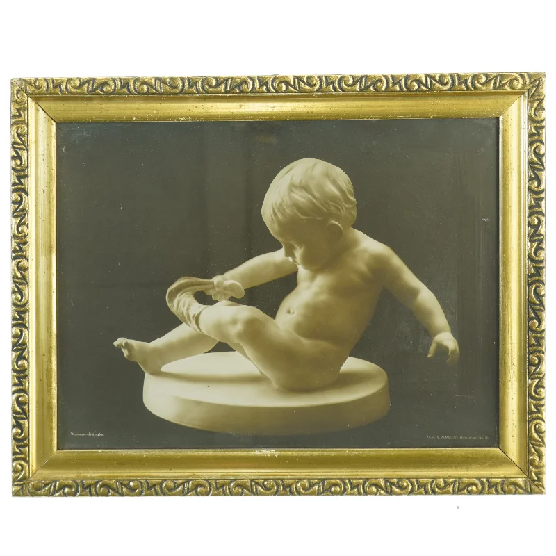 Indrammet vintage fotografi (str. 47 x 37 cm og 51 x 37 cm)