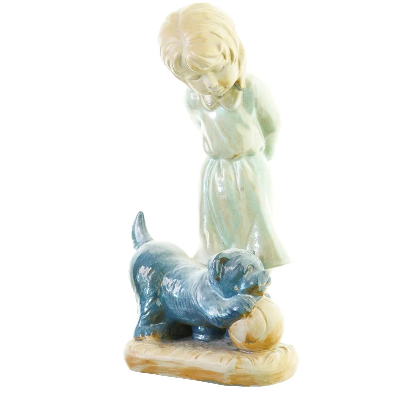 Porcelænsfigur (str. 40 x 20 cm)
