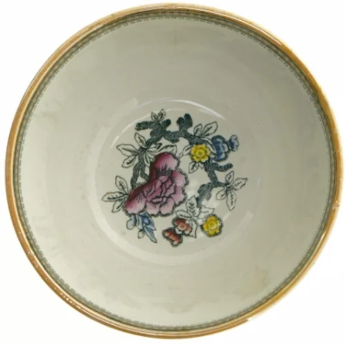Dekorativ porcelænsskål (str. 22 x 11 cm)