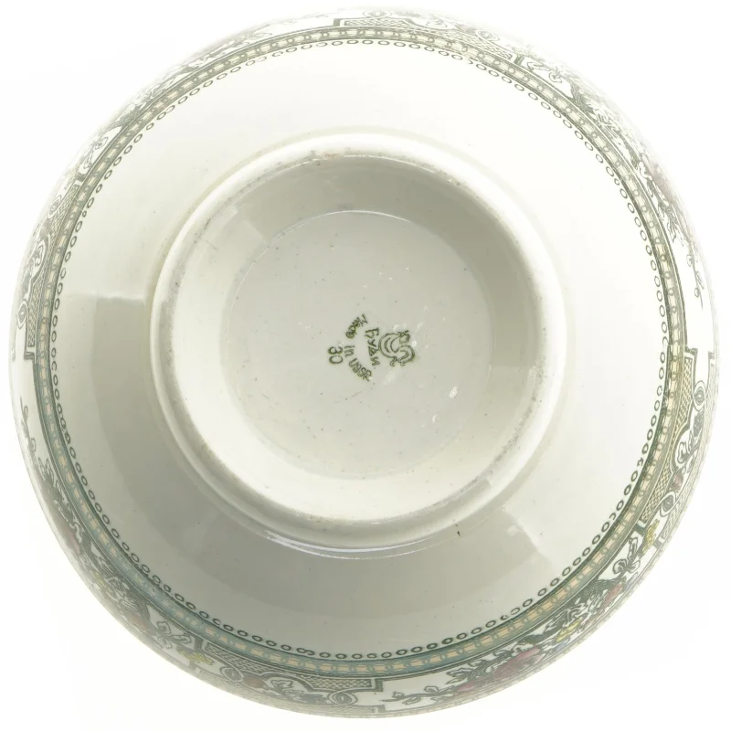 Dekorativ porcelænsskål (str. 22 x 11 cm)