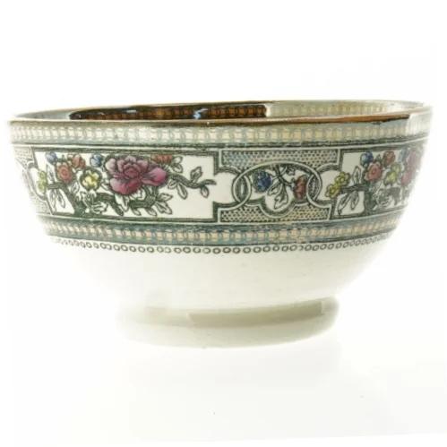 Dekorativ porcelænsskål (str. 22 x 11 cm)