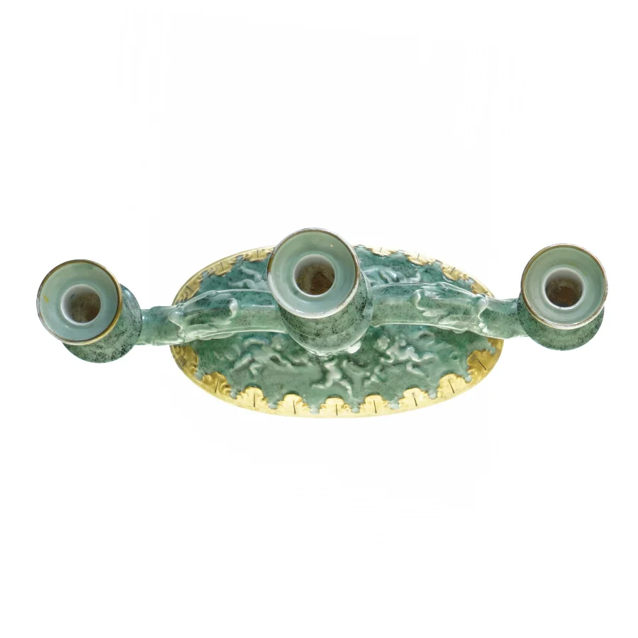 Lysestage fra Bing & Grøndahl (str. 34 x 12 x 18 cm)