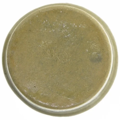 Keramikskål med blå dekoration (str. 16 x 7 cm)