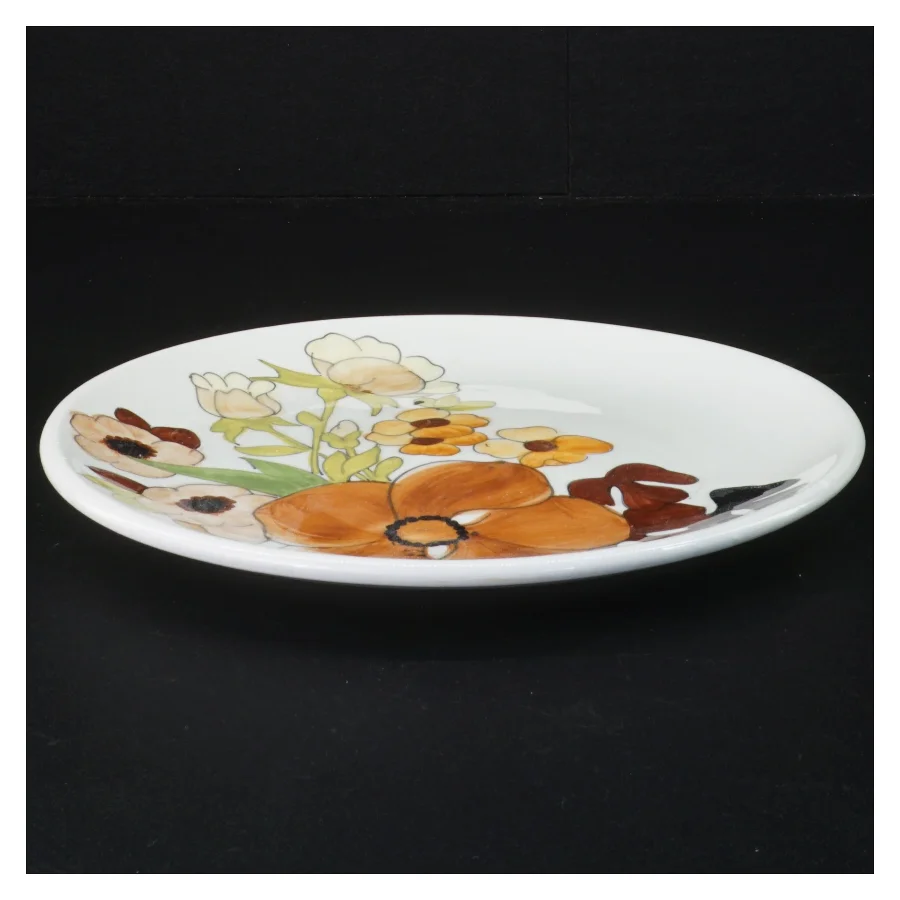 Håndmalet porcelænstallerken
