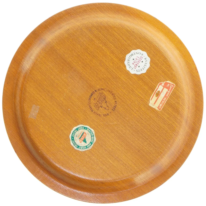 Vintage serveringsbakke (str. O 33 cm)