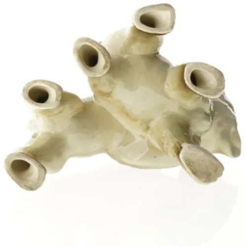 Porcelænsfigur bjørne (str. 16 x 13 cm)