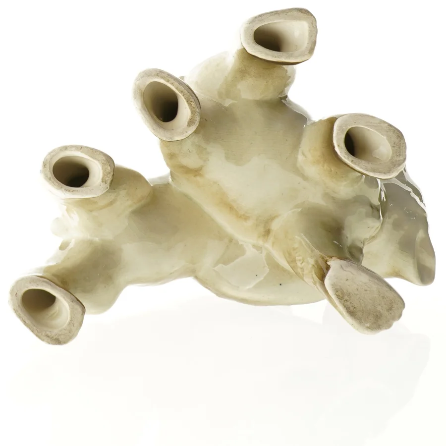 Porcelænsfigur bjørne (str. 16 x 13 cm)