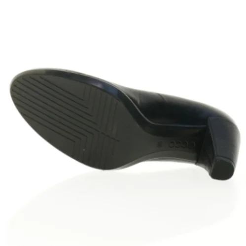 Sorte læderpumps fra Ecco (str. 38)