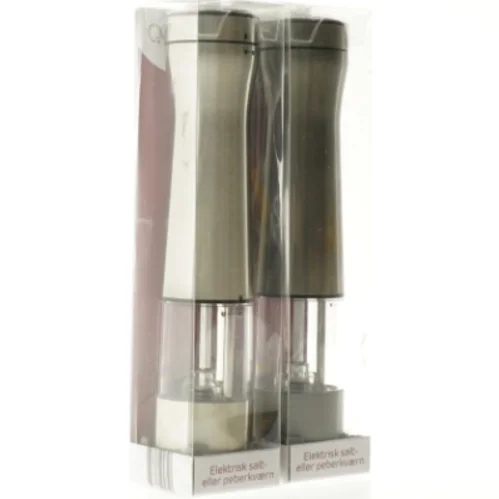Nye Quigg Elektriske Salt- og Peberkværne fra Quigg (str. 24 cm)