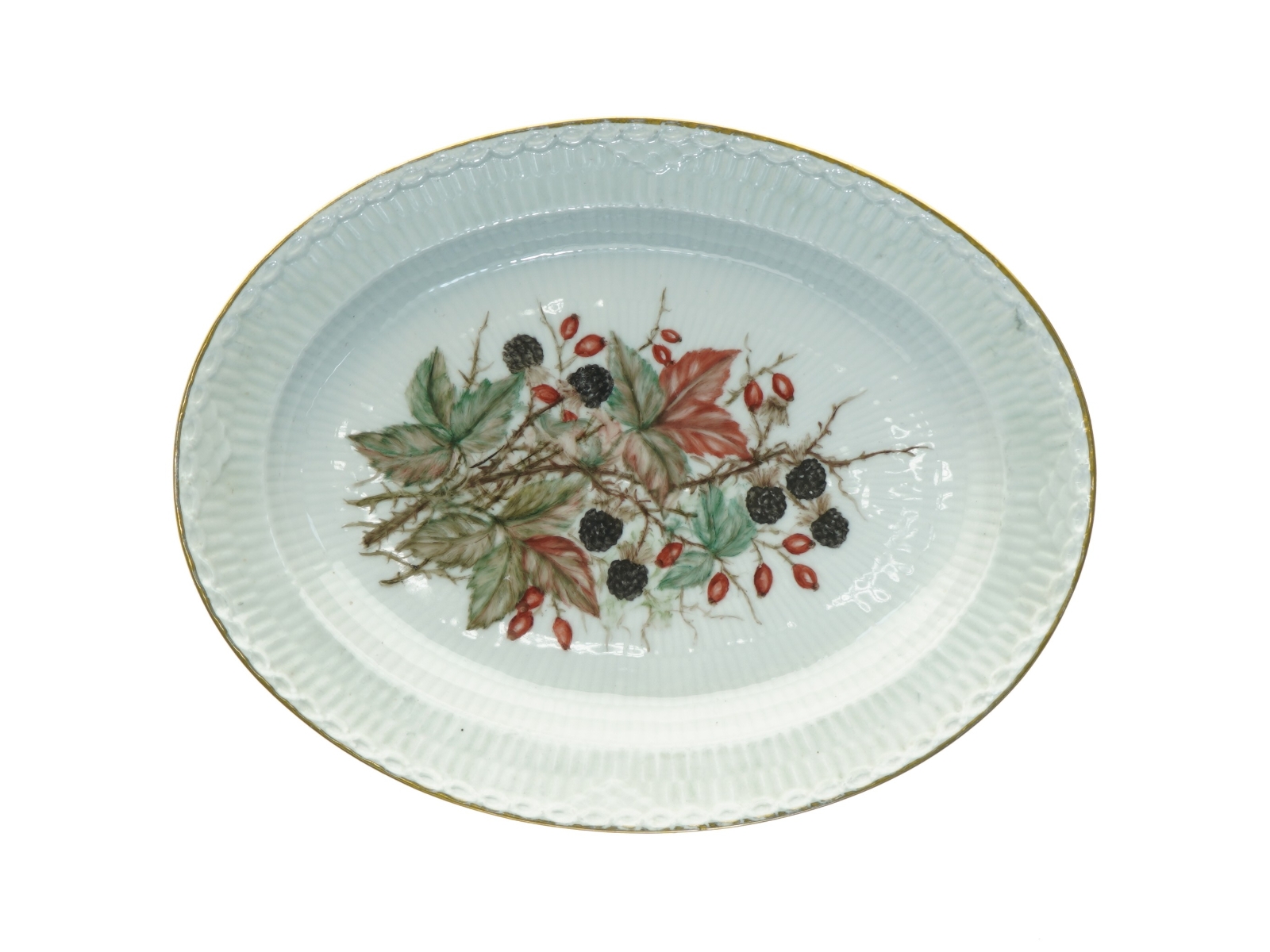 Serveringsfad fra Royal Copenhagen (str. 30 x 24 cm)