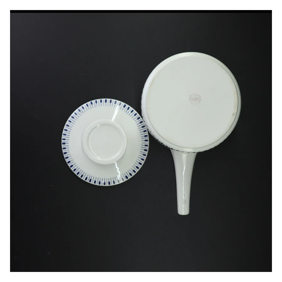  Tangent porcelæns gryde med låg (str. 25 x 12 cm)