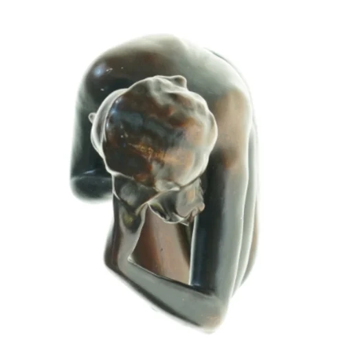 Stor kvindeskulptur (str. 39 x 22 cm)