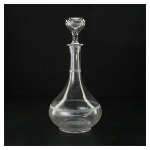 Vintage Glasdekantér (str. 27 x 13 cm)