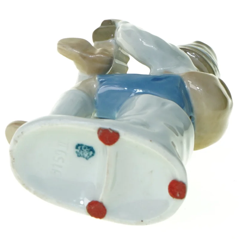 Figur harmonikaspiller (str. 15 x 5 x 9 cm)