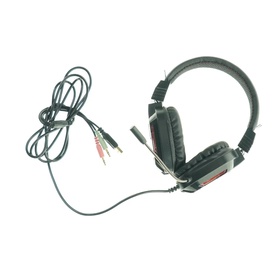 Headset med mikrofon (str. 17 x 8 cm)