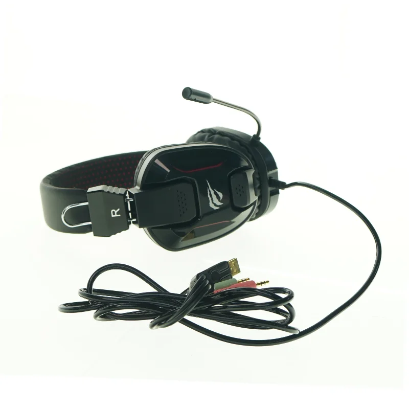 Headset med mikrofon (str. 17 x 8 cm)