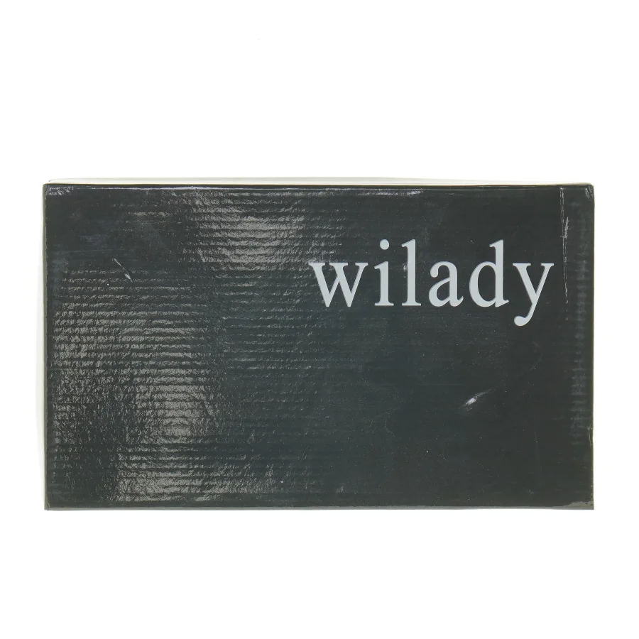 Sorte espadrillos med guldkæde fra Wilady (str. 38)