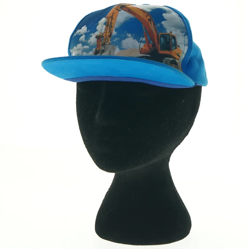 Snapback-kasket med gravemaskineprint (str. Diameter, 19 cm)