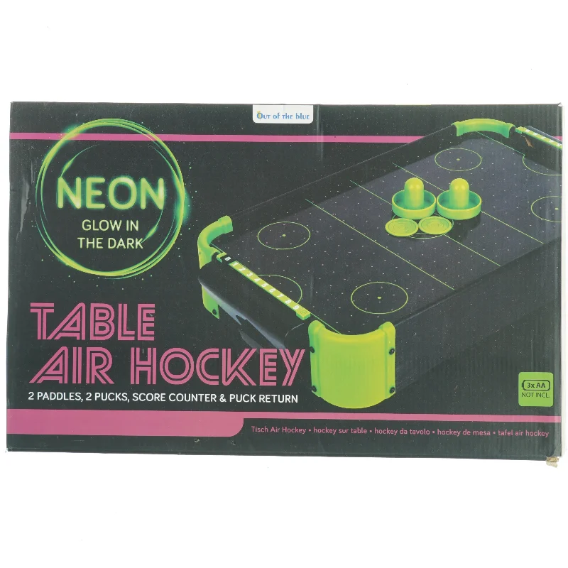 Bord-airhockey sæt (str. 48 x 30 cm)