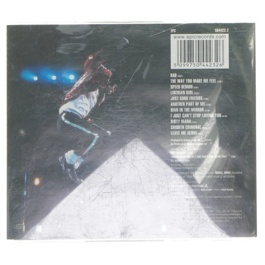 CD Michael Jackson - Bad Special Edition