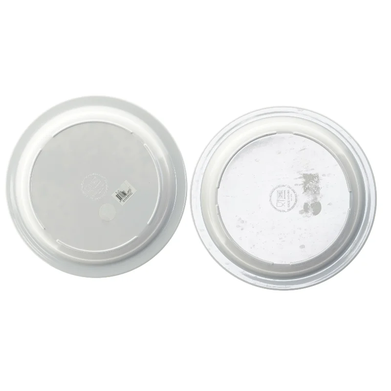 Tallerkener med motiv fra DR (str. 2 stk Ø 21,5 cm)