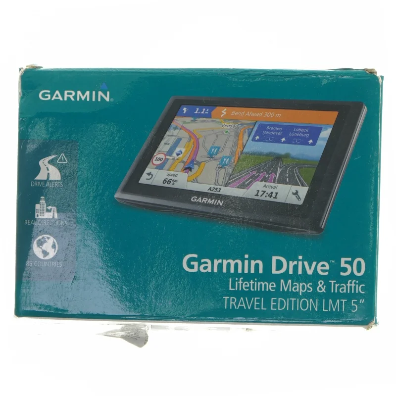 Garmin Drive 50 GPS-system fra Garmin (str. 14x8,5 cm)