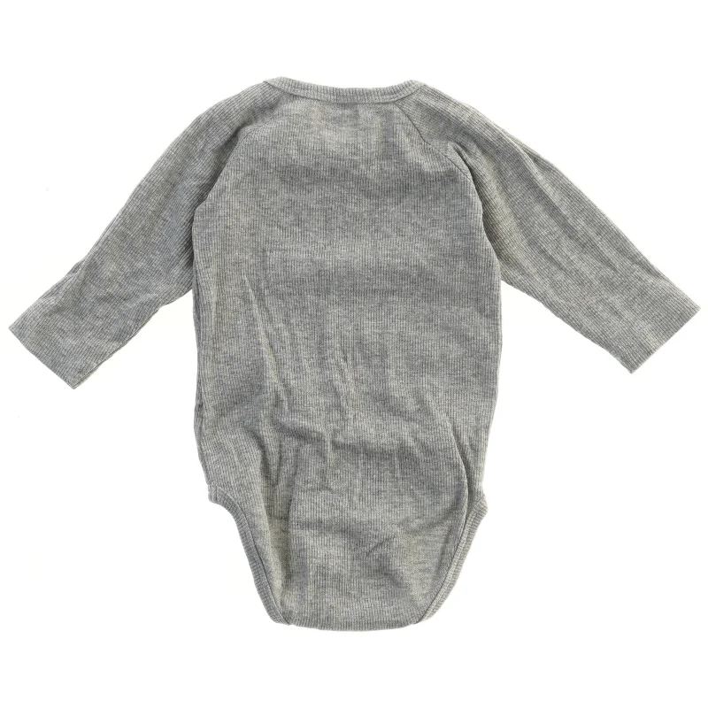 Grå langærmet bodystocking fra Me Too (str. 62)