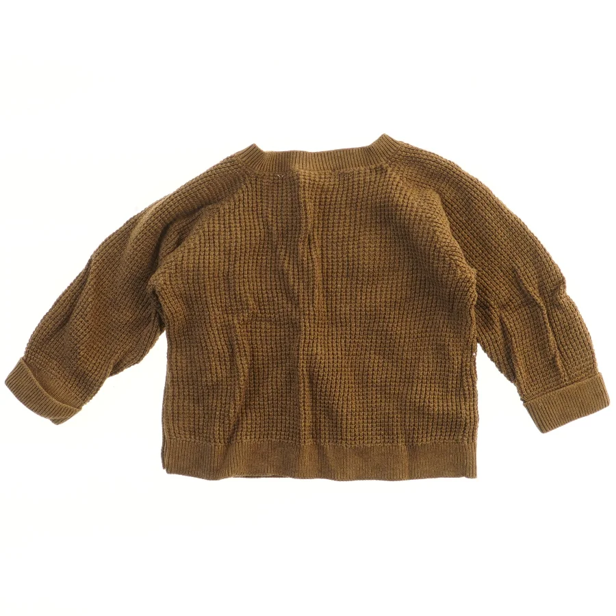 Strikket trøje med knapper fra Name It (str. 68)