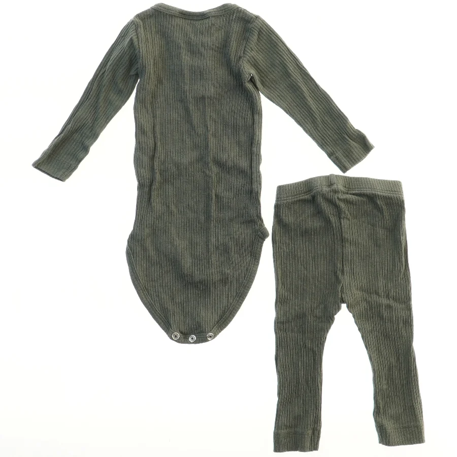 Barnesæt med bodystocking og leggings fra Name It (str. 62)