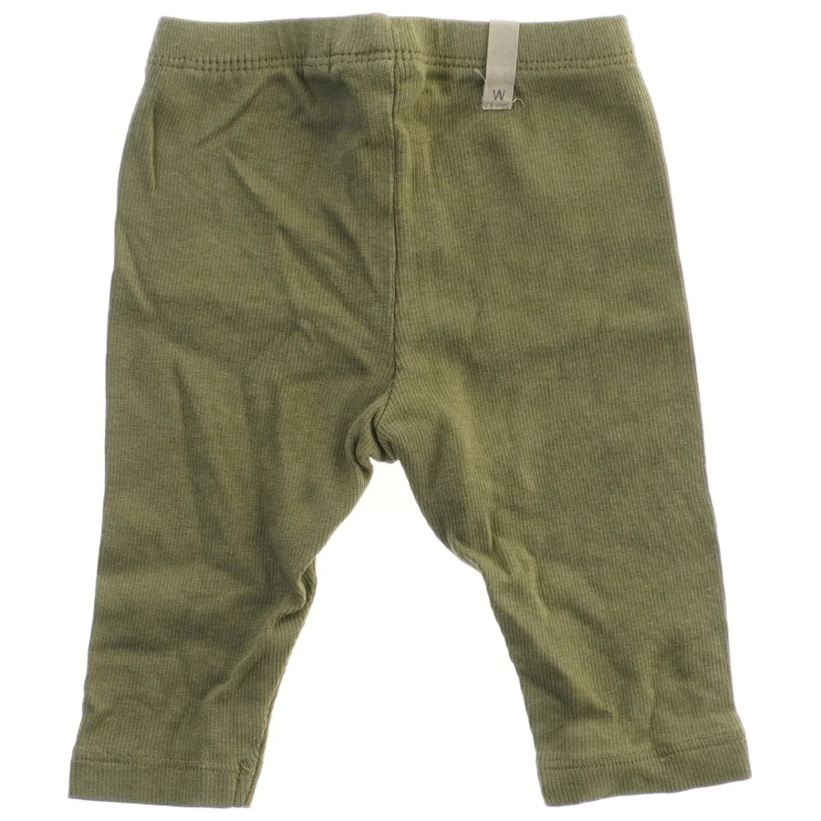 Grønne leggings til børn fra Wheat (str. 62)
