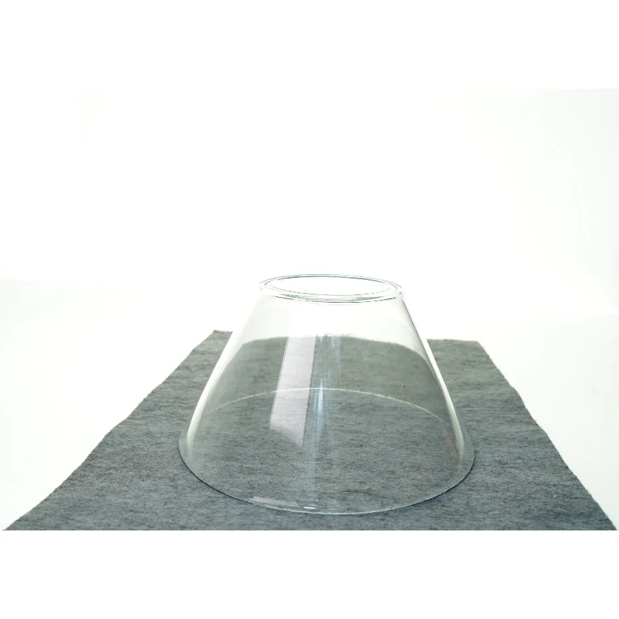 Glas skål fra K Hagberg (str. 28 x 17 cm)