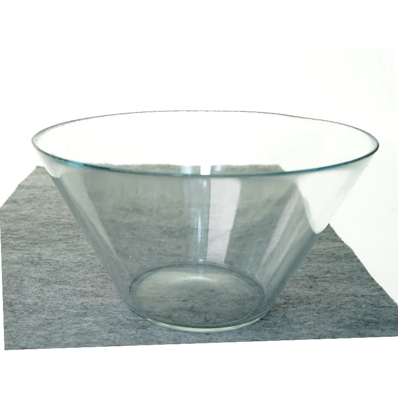 Glas skål fra K Hagberg (str. 28 x 17 cm)